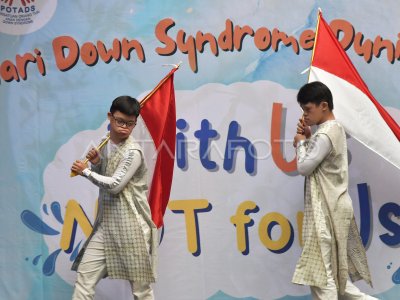 PERINGATAN HARI DOWN SYNDROME | ANTARA Foto