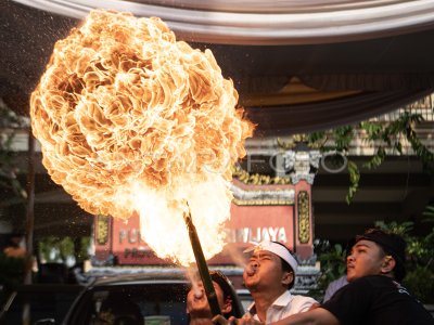 ARAK OGOH-OGOH JELANG HARI RAYA NYEPI | ANTARA Foto