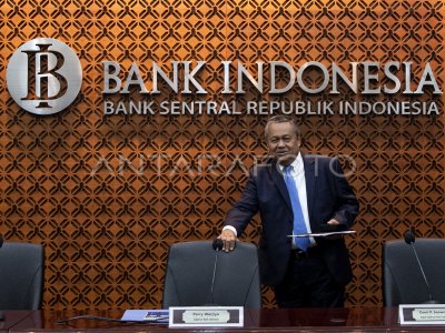 BANK INDONESIA PERTAHANKAN SUKU BUNGA ACUAN | ANTARA Foto