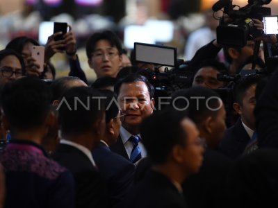 Prabowo kunjungi media center KTT ASEAN