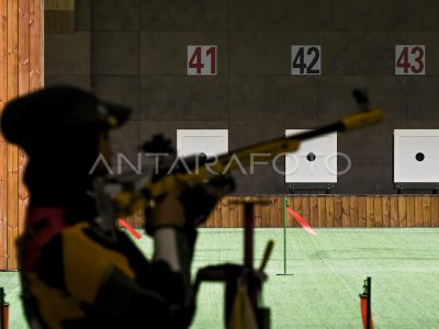 Final tim air rifle 50 meter putri