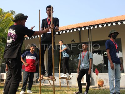 Permainan tradisional di Museum Kebangkitan Nasional