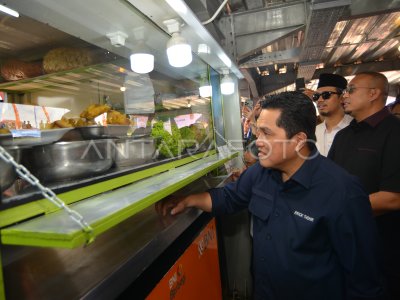 Menteri BUMN resmikan kawasan kuliner Stasiun Lambung Bukittinggi