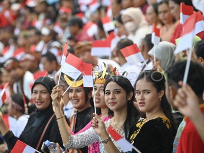 Upacara Hari Lahir Pancasila di Ende