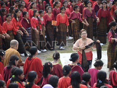 Upacara Hari Lahir Pancasila di Ende