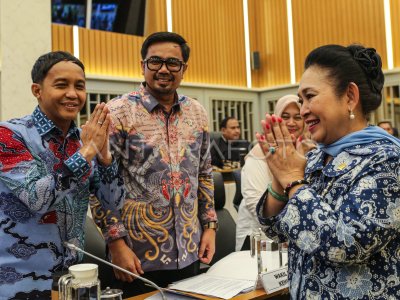 Raker Komisi IV DPR dengan Menteri Kehutanan | ANTARA Foto