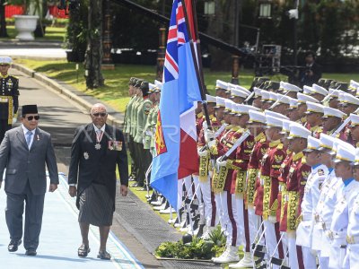 Presiden Prabowo Subianto terima kunjungan resmi PM Fiji