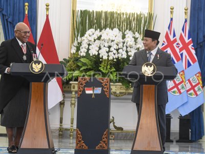 Presiden Prabowo Subianto terima kunjungan resmi PM Fiji