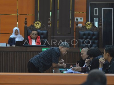 Sidang perdana kasus polisi bunuh polisi