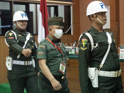 Sidang perdana penembakan polisi di Lampung