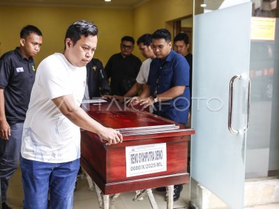 Pemulangan jenazah Reno Syahputra Dewo