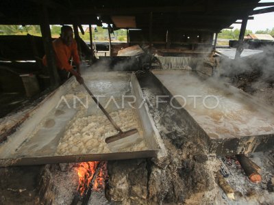 Realisasi produksi garam rakyat di Aceh