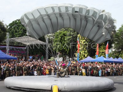 Kegiatan menyambut HUT Ke-80 Korps Marinir di Surabaya