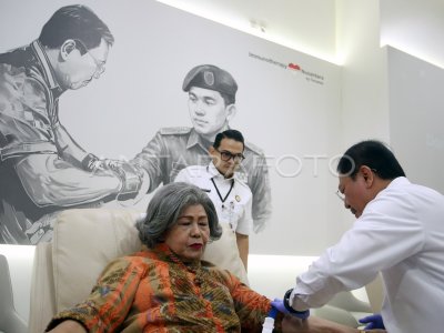 The Minister of Defense officiates the Nusantara Immunotherapy by Terawan