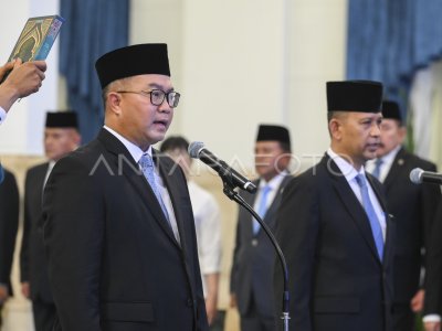 Pelantikan Kepala dan Wakil Kepala BRIN