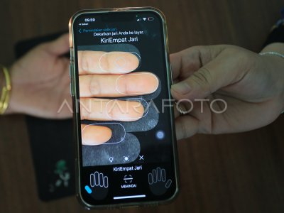 Perekaman bio visa haji di Aceh Barat