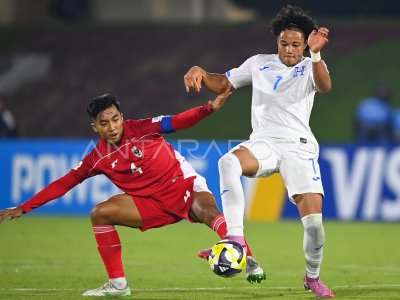 The FIFA U-17 World Cup match between the Indonesian national team and Honduras