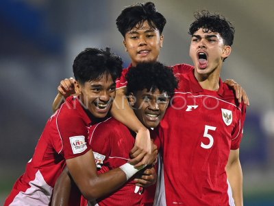 The Indonesian U-17 national team defeated Honduras in the World Cup.