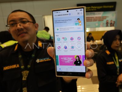 Sosialisasi pemanfaatan aplikasi Satu Sehat di Bandara