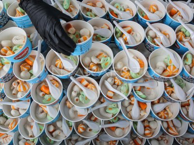 Gerakan gemar makan ikan untuk pelajar di Semarang