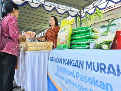 Pasar murah jelang Hari Raya Galungan