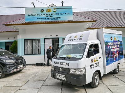 Pelayanan MBG di SPPG Polda Sulteng