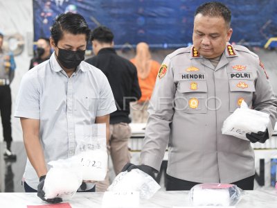 Pengungkapan kasus peredaran narkotika di Samarinda