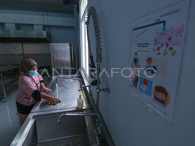 Persiapan SPPG Polda Sultra pascarenovasi