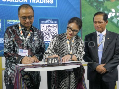 Penjualan karbon Bank Mandiri dan Pertamina