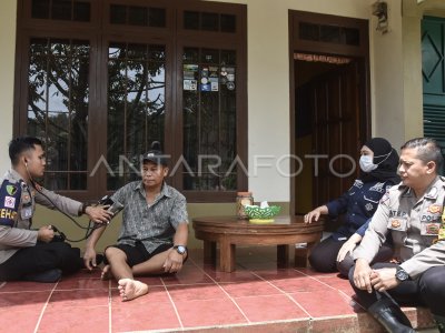 Layanan pemeriksaan kesehatan korban pergerakan tanah