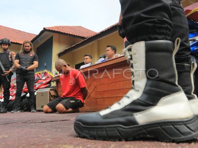 Pengungkapan kasus curanmor di Aceh Barat