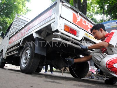 Uji emisi kendaraan bermotor di Kota Bogor