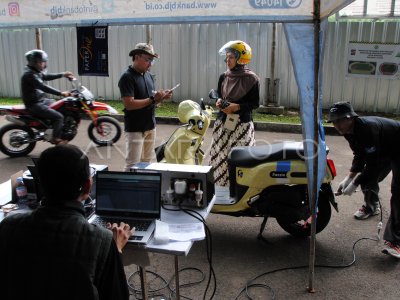Uji emisi kendaraan bermotor di Kota Bogor