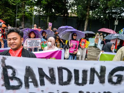 Aksi krisis iklim di Bandung