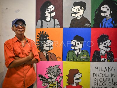 Pameran seni rupa di Palu