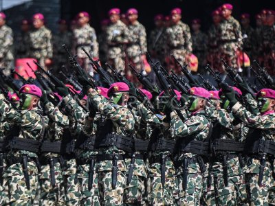 Puncak HUT ke-80 Korps Marinir