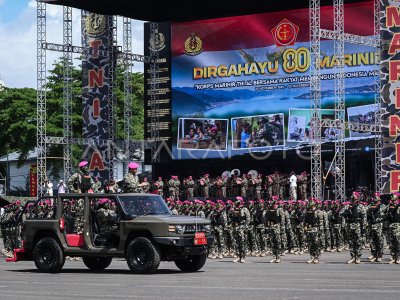 Puncak HUT ke-80 Korps Marinir