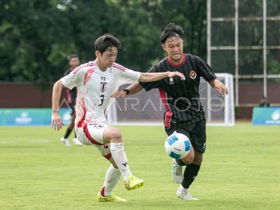 Timnas sepak bola CP Indonesia kalahkan Jepang