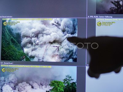 Peningkatan aktivitas Gunung Semeru