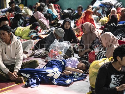 Jumlah pengungsi korban longsor Situkung Banjarnegara