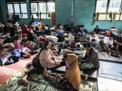 Jumlah pengungsi korban longsor Situkung Banjarnegara