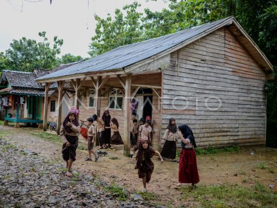 Une école éloignée à Pandeglang