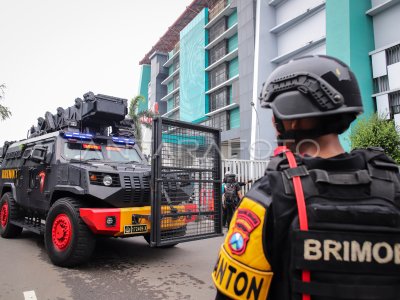 Sécurité pour le match Persebaya contre Arema