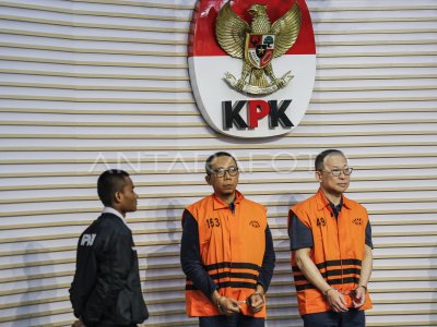 Detention of suspect in the DJKA Medan project case