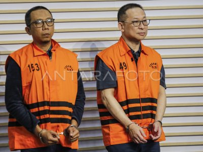Detention of the suspect in the DJKA Medan project case