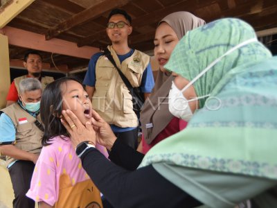 Pelayanan kesehatan bagi korban banjir di Padang