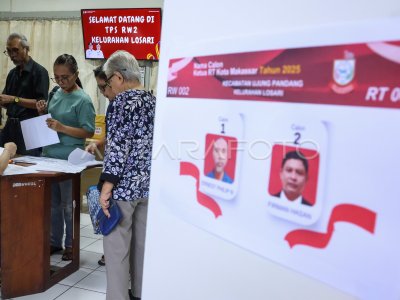 Pemilihan ketua RT secara serentak di Makassar