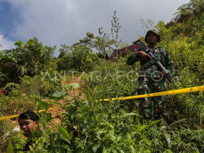 Penertiban tambang ilegal TN Gunung Halimun Salak