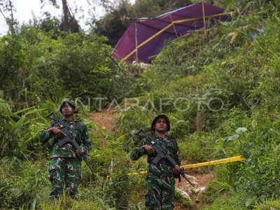 Penertiban tambang ilegal TN Gunung Halimun Salak