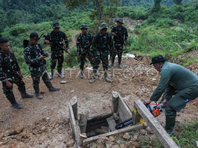 Penertiban tambang ilegal TN Gunung Halimun Salak